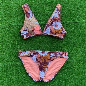Brand New Floral Aerie Bikini Set